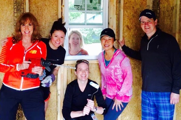 Kevin Curley volunteers to upgrade Vogel Alcove Homeless Center through Dallas Regional Chamber's Leadership Dallas program.
