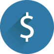 Simplified Fee-Only Financial Advisors Icon.