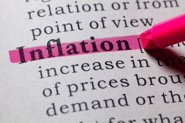 Should we be worried about inflation image depicts pink highlighted word in dictionary..