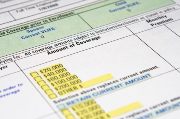Why insurance obtained through work may not be adequate shows insurance document.