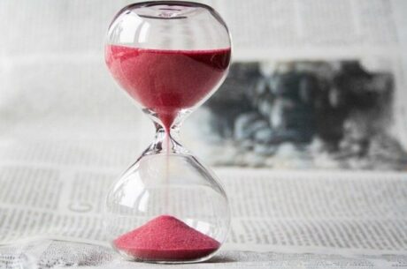 Photo of Hourglass Represents How Timing Has Its Benefits and When to Claim Social Security.