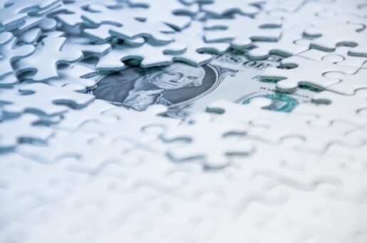 Cost Benefits of Financial Planning: Missing Pieces in a Puzzle Expose a Dollar Bill.